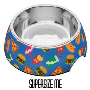 Melamine Graphic Easy Feeder Bowls - Small